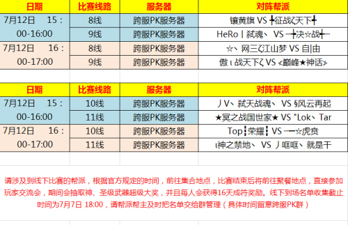 图片: 图：王者赛16进8对阵名单.jpg